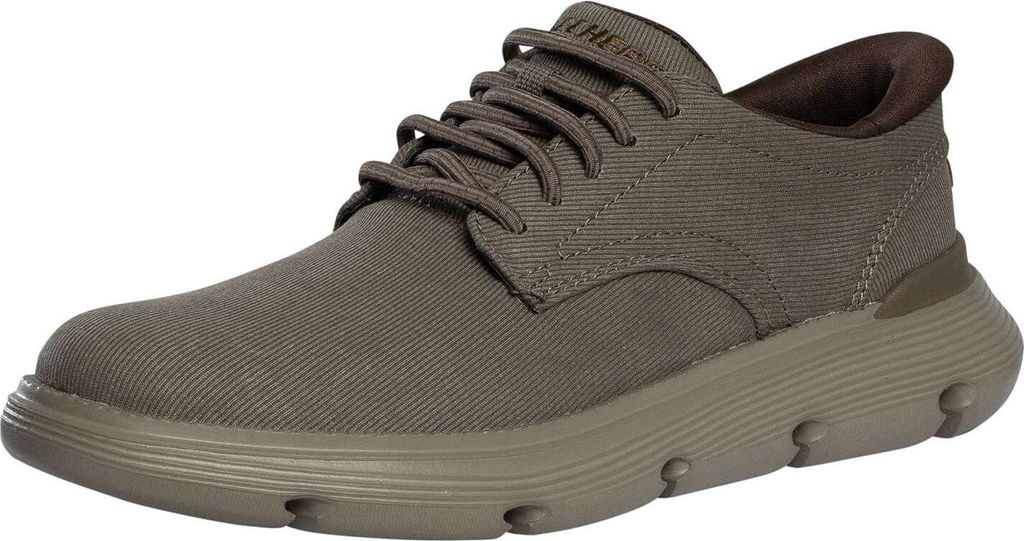 Skechers Slip-In-Sneakers Garza aus Canvas, Grau 40 EU Produktbild 