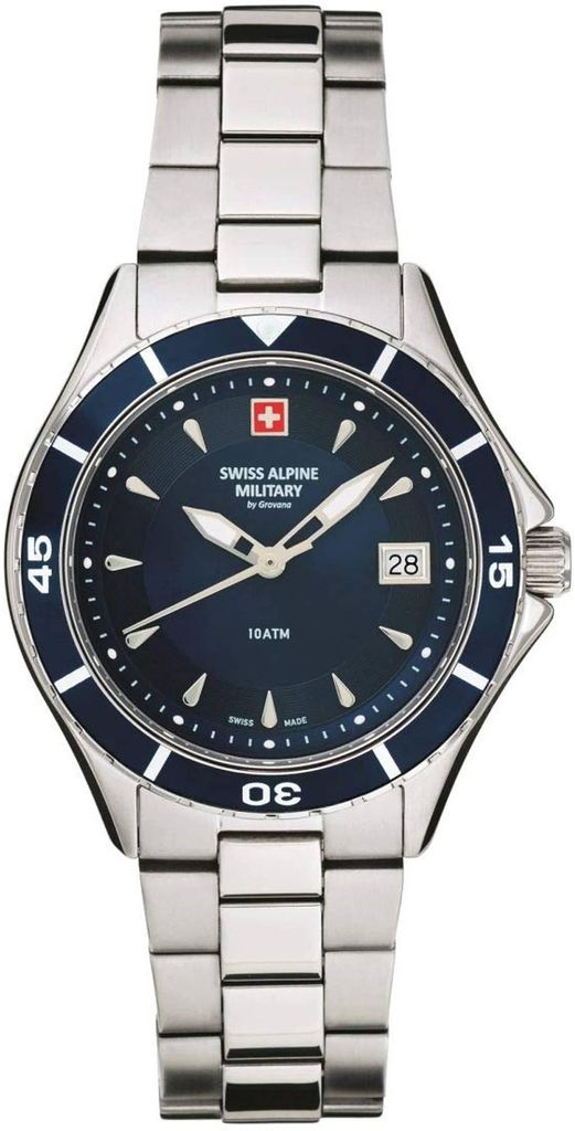 Swiss Alpine Military Damen Armbanduhr Taucheruhr Nautilus Produktbild 