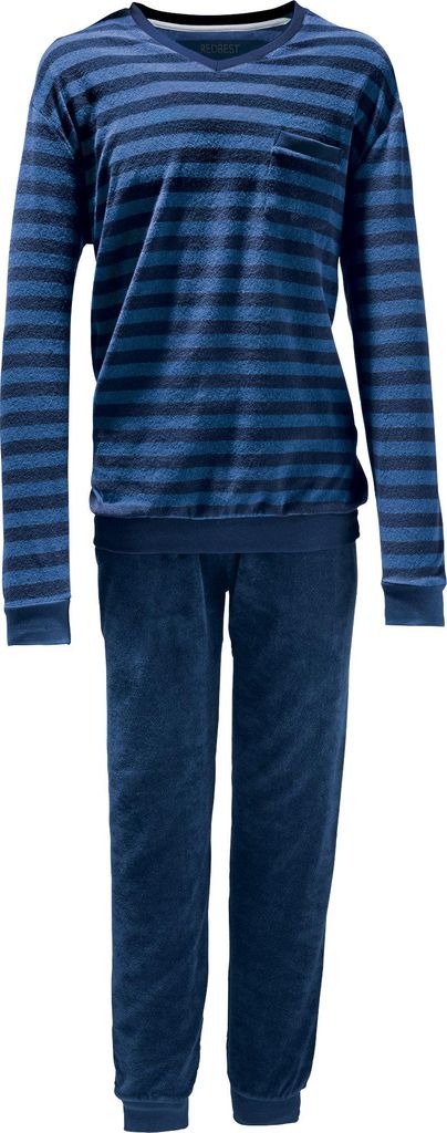 REDBEST Herren-Schlafanzug marine 54
