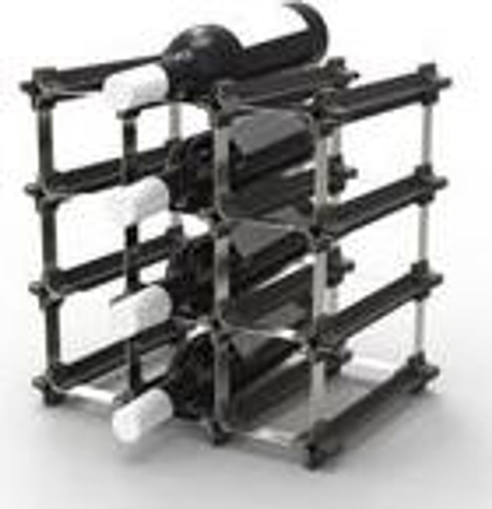 NOOK® Weinregal stapelbar 9er-Set – modulares Flaschenregal Produktbild 