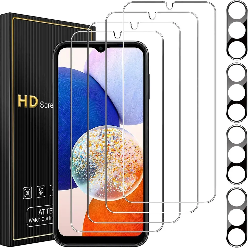 Protection Écran Samsung Galaxy A14 pour Usage Intensif avec Verre Caméra