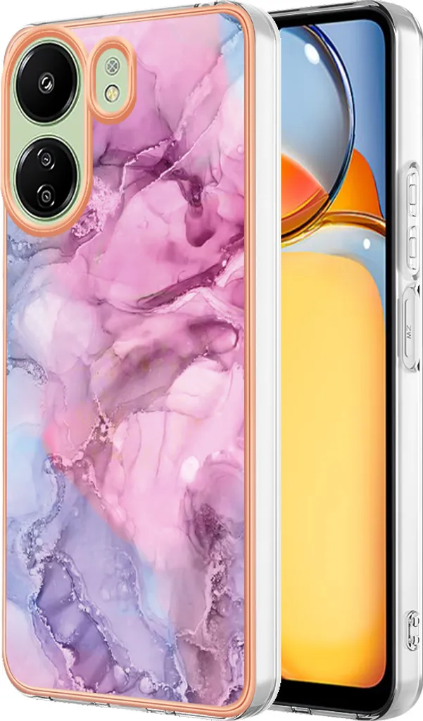 Custodia Antiurto Rosa Redmi 13C | Protezione a prova di Bambino
