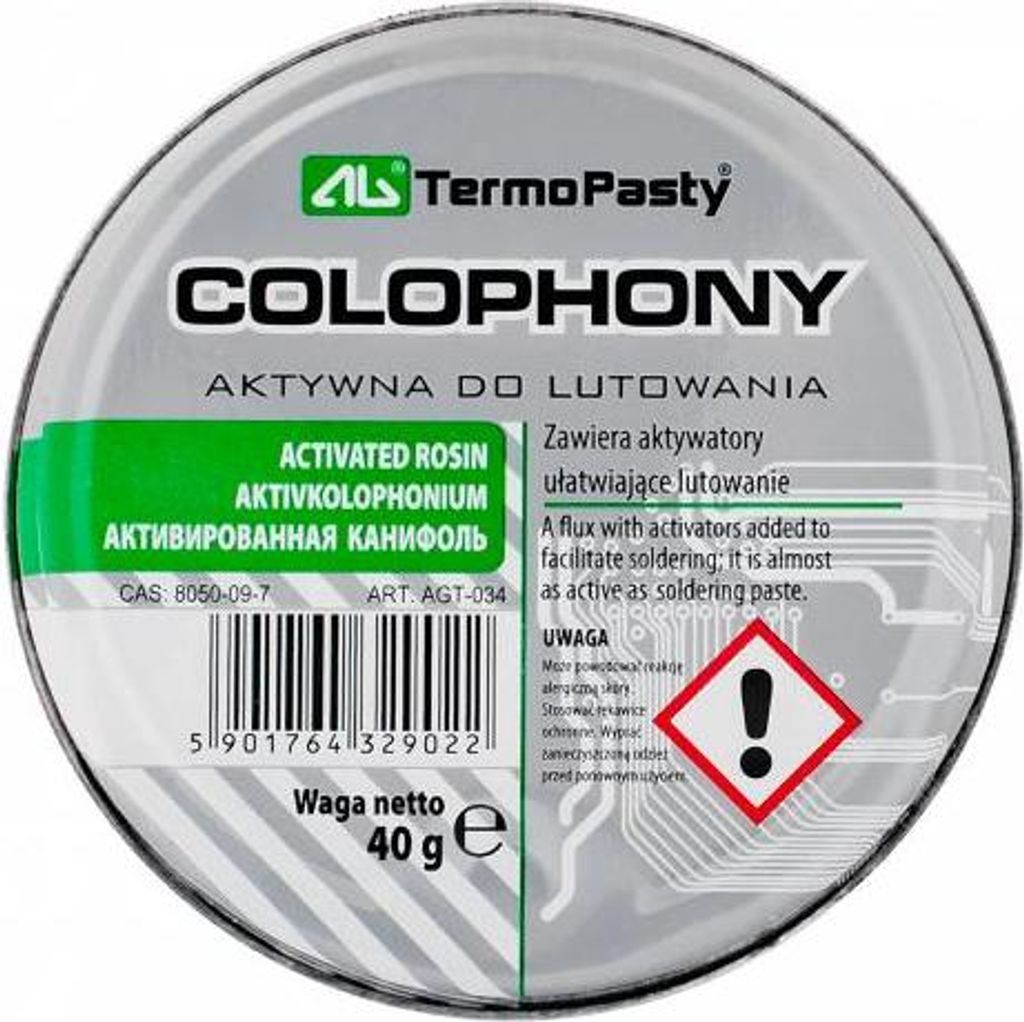 Kolofónia v 40 g balení AG AGT-034 Obrázok produktu 