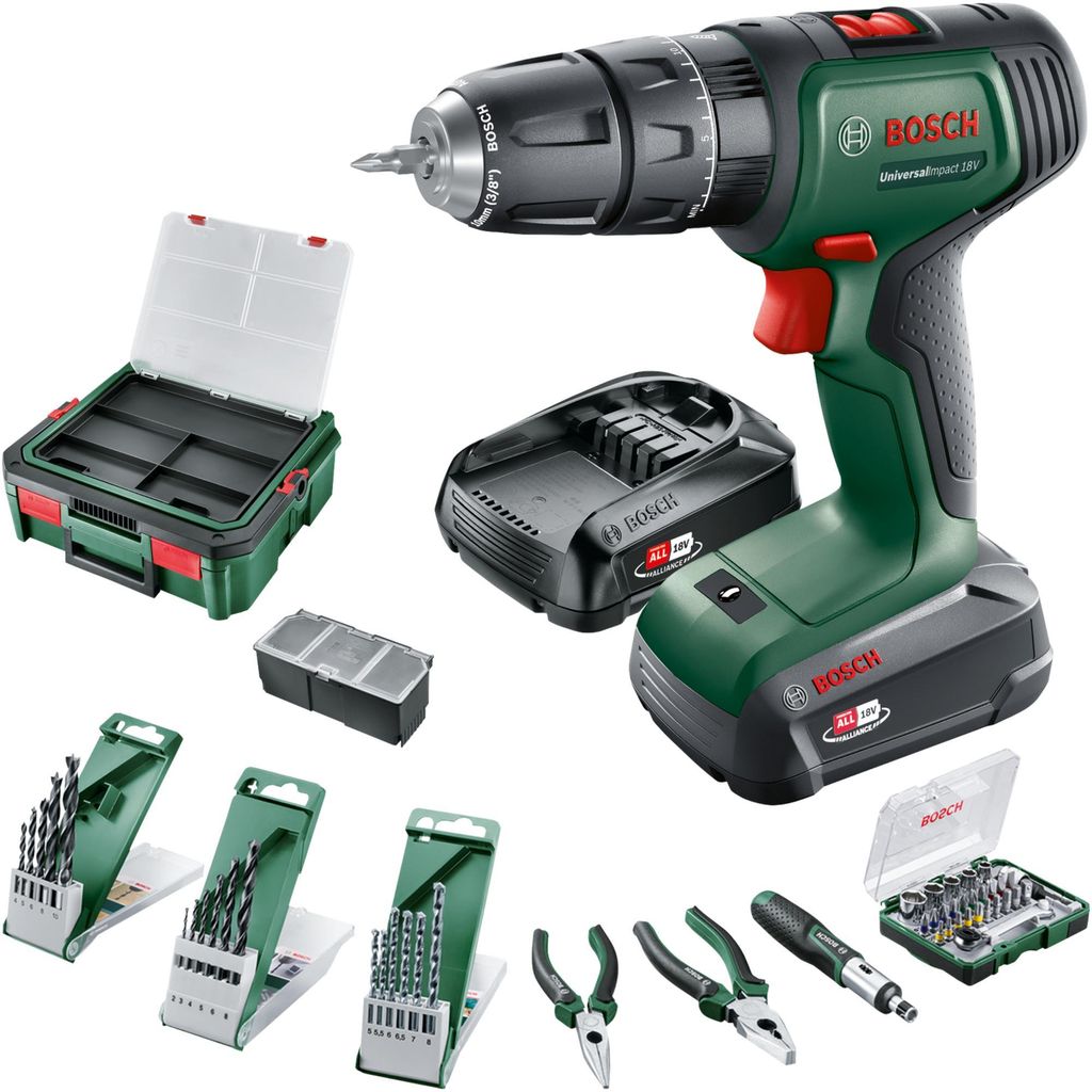 Bosch 06039D4108 Universal Schlag 18V + SystemBox Obrázek produktu 