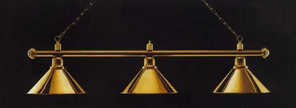Winsport Lampe de Billard London Laiton - Éclairage Billard Classique
