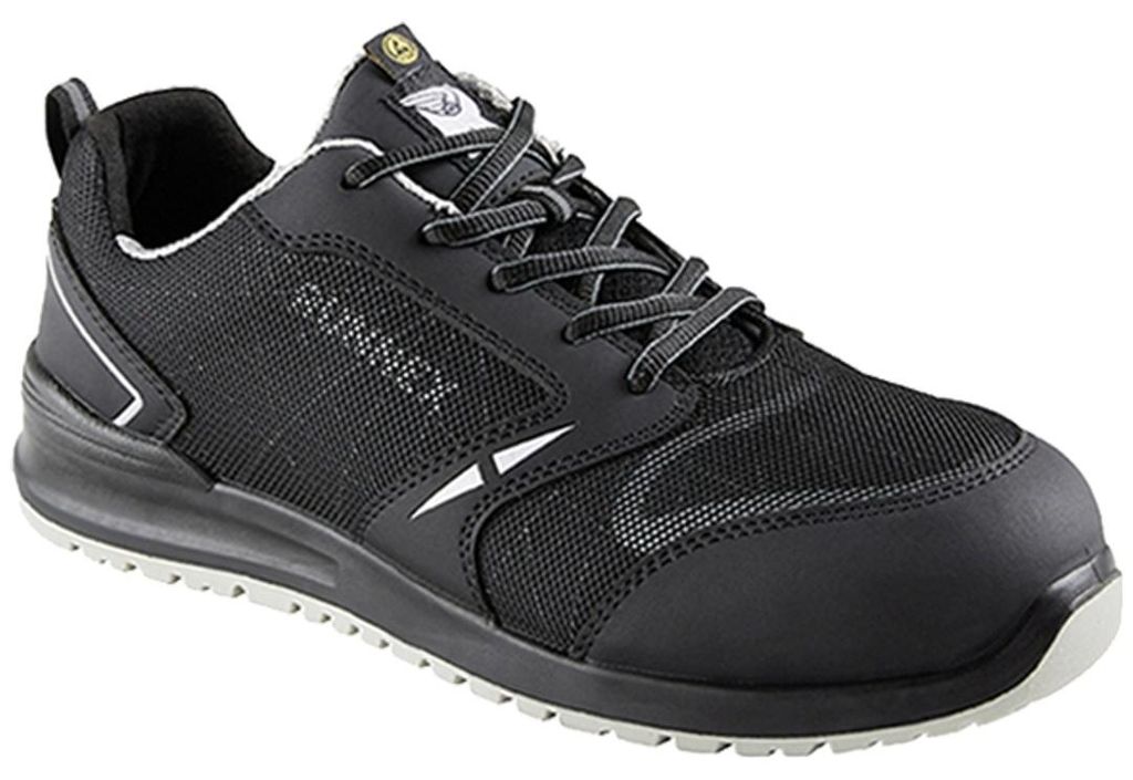 BIG Arbeitsschutz RUNNEX Sicherheitshalbschuh SportStar 5115 S1PS ESD Gr. 38 schwarz/grau