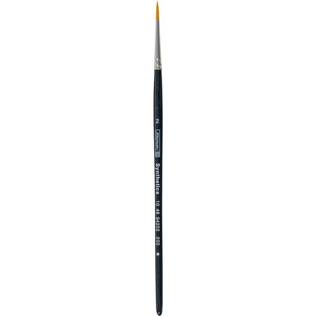 Pinceau synthétique anti-perte de poils BRUNNEN pour une peinture propre