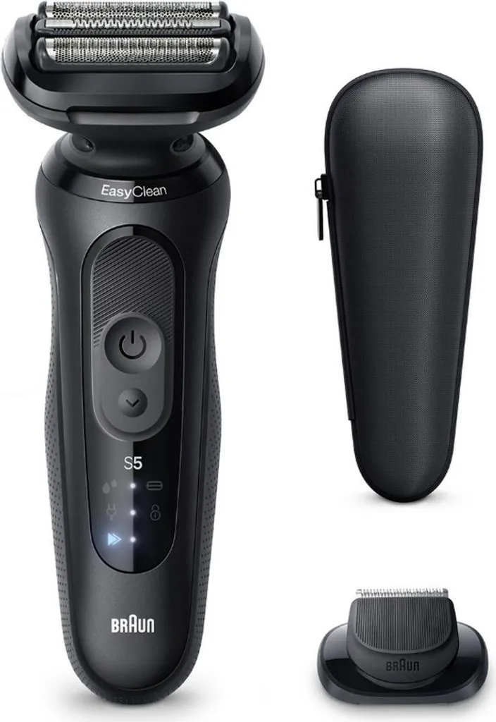 Braun Series 5 52-N1200S Rasoio da Viaggio | Ricarica Rapida 50min
