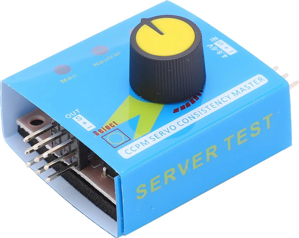 Multi-Servo Tester CCPM 3Ch - Strumento Essenziale per Piloti RC - 2