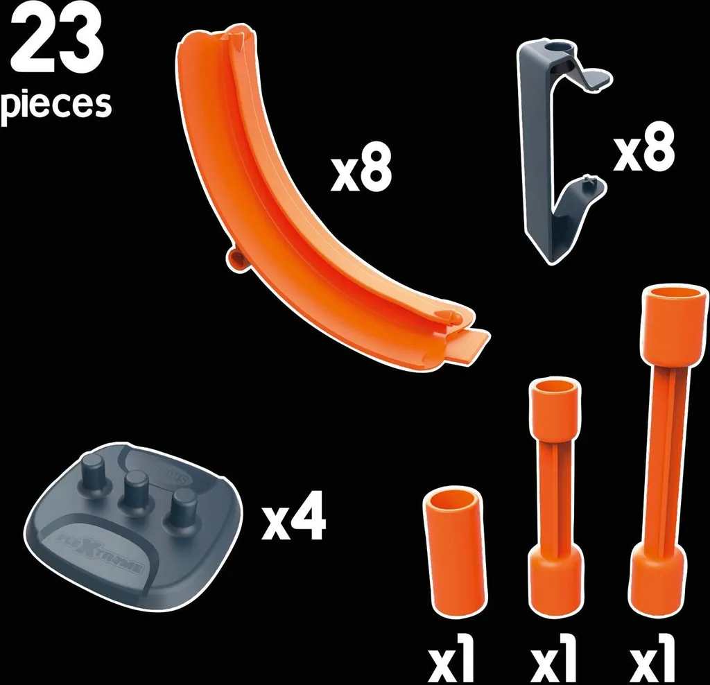 Smoby FleXtreme Superlooping Set Multicolore de 23 Pièces de Construction - 2