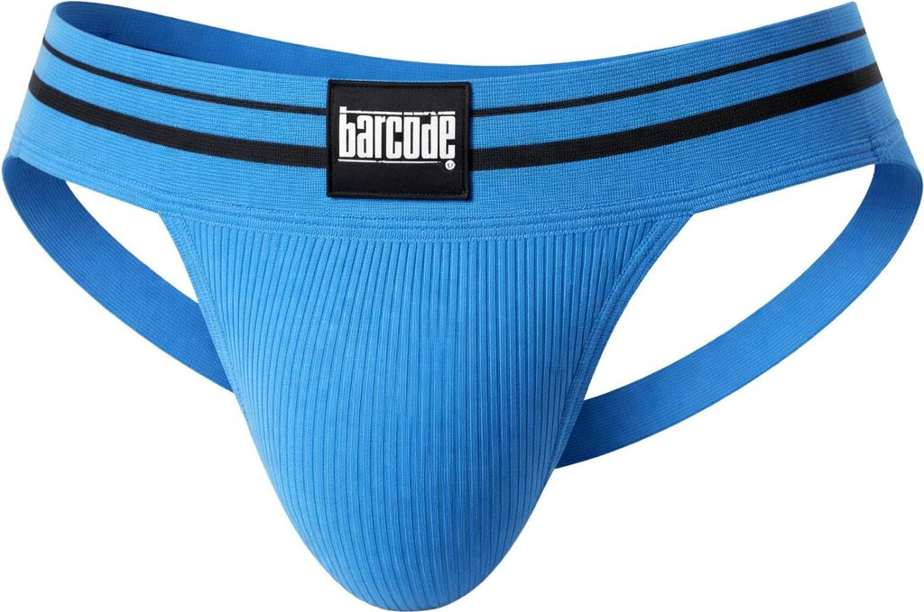 Barcode Berlin Andreus Jockstrap Blue-Black - Größe S