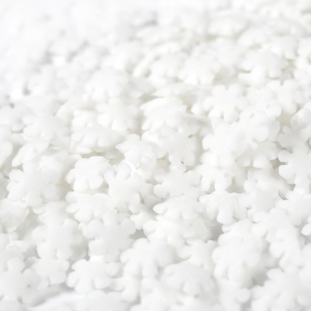 Streuselheld Schneeflöckchen 40g Streusel zum Dekorieren Produktbild 