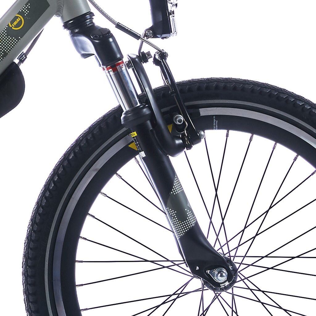 Alpina Fork 22 Versuch schwarz suspendiert