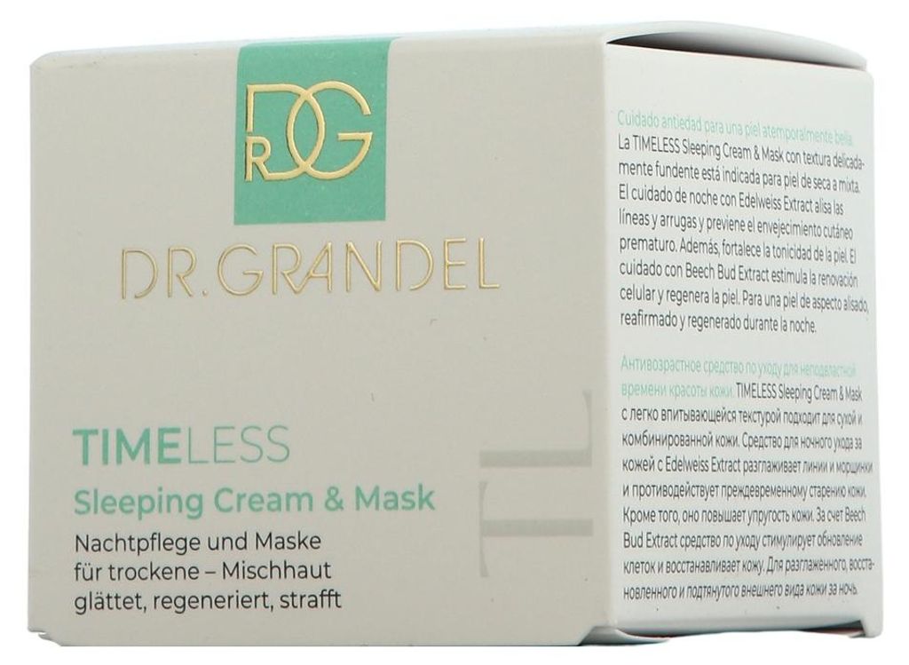 Dr. Grandel Timeless Krem i maska na noc Zdjęcie produktu 