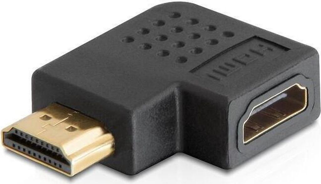 DELOCK HDMI Adapter A -> A St/Bu 90° rechts
