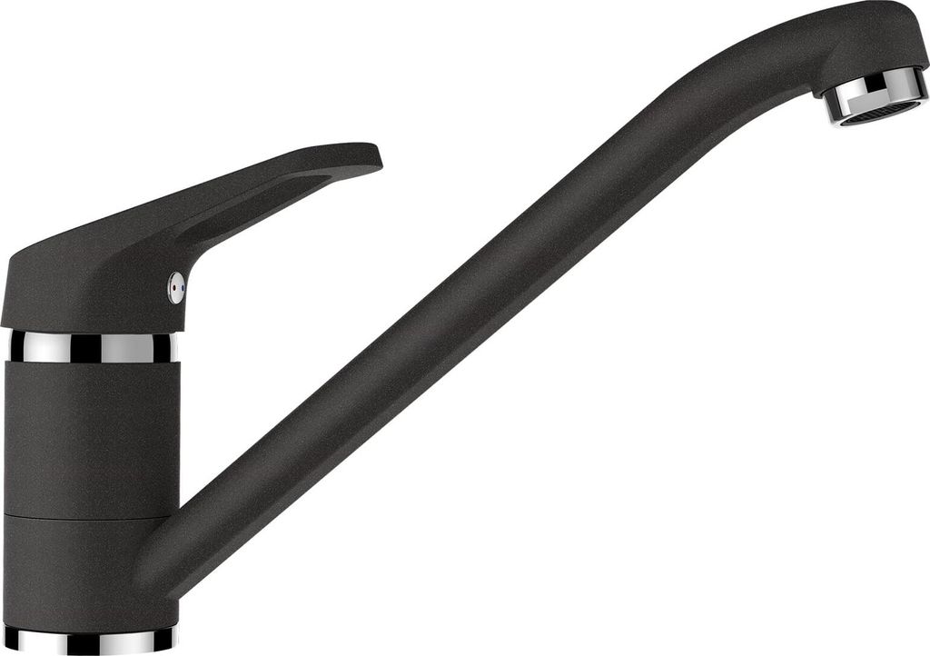 SCHOCK Armatur COSMO in ONYX mit schwenkbarem Festauslauf / Produktbild 