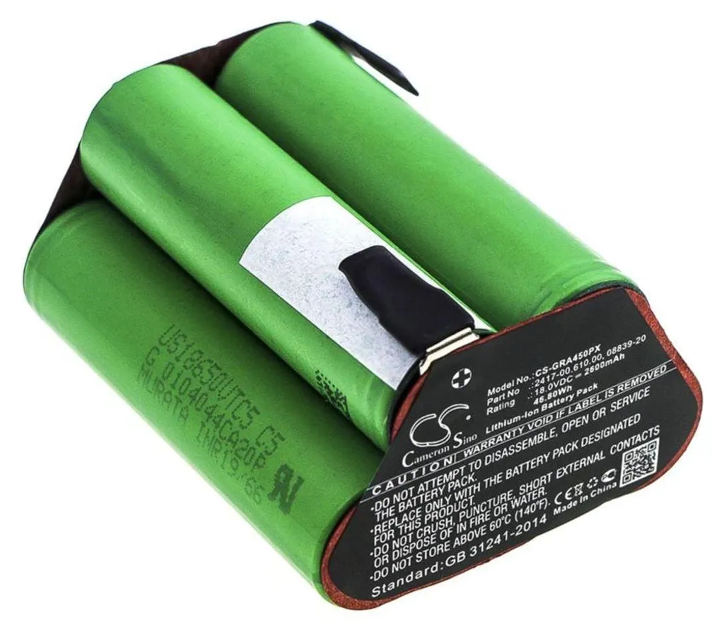 Batterie pour Gardena 02417-20 - Remplacement 18V Ni-MH Haute Qualité