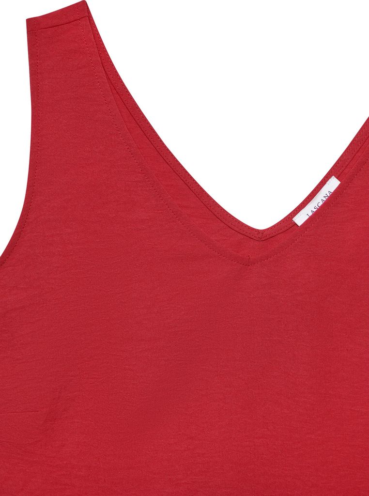 VIVANCE Blusentop rot Größe 42
