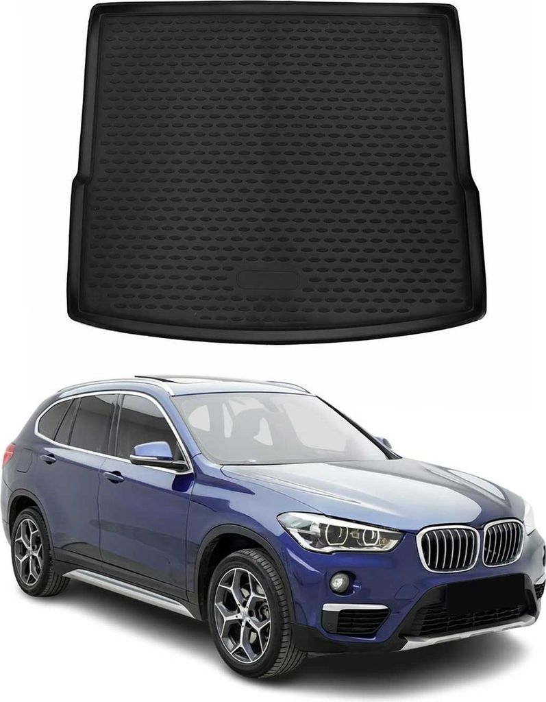 Tapis de coffre pour BMW X1 F48 2015-2022 Caoutchouc TPE Image du produit 
