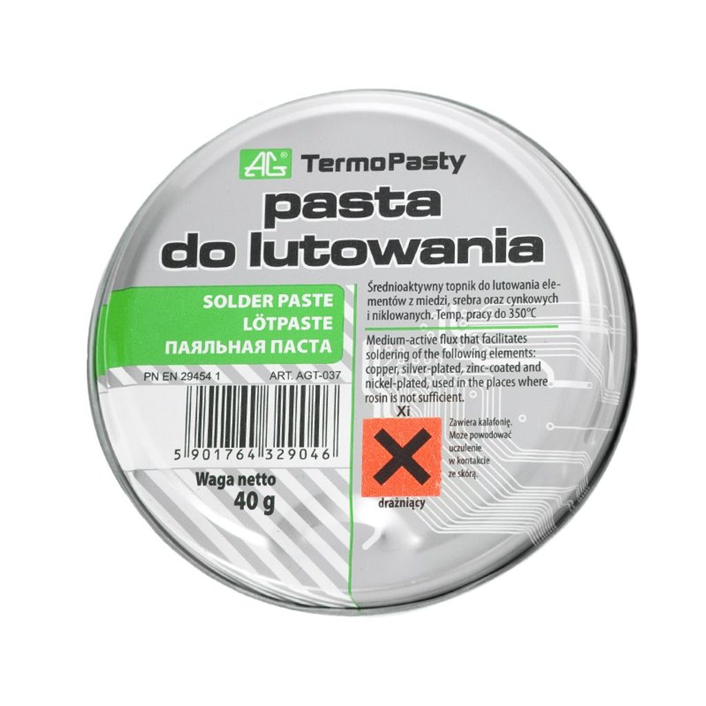 Pasta spájkovacia 40g AGT-037 Obrázok produktu 