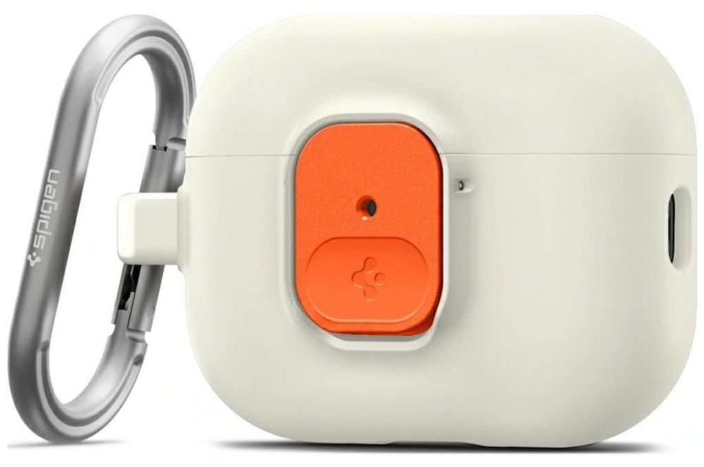 Spigen Nano Pop, Hülle, Polycarbonat (PC), Silikon, Thermoplastische Polyurethane (TPU), Beige, Orange