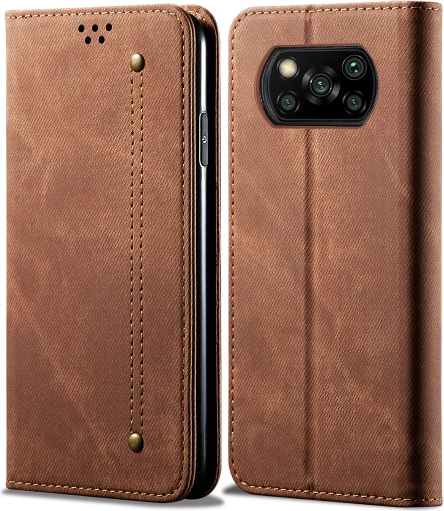 Xiaomi Poco X3 NFC Case, Custodia a portafoglio in pelle Immagine del prodotto 