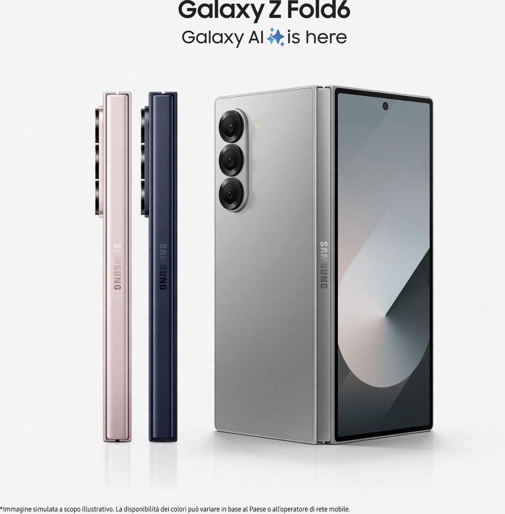 Samsung Galaxy Z Fold 6, 256GB silber (Silber)