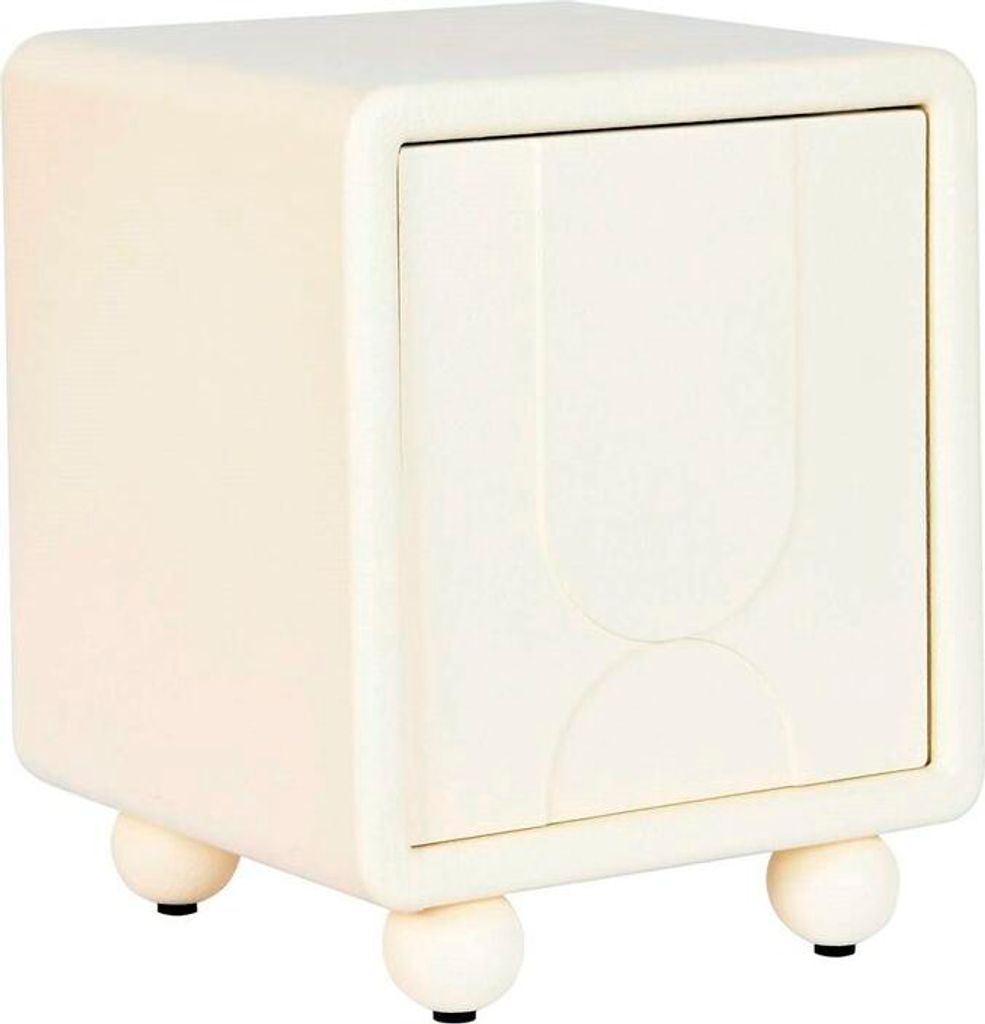 Nachttisch DKD Home Decor Weiß Holz MDF 45 x 40 x 55 cm