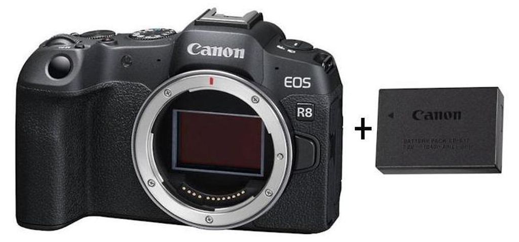 Canon EOS R8 Body+ LP-E17 Battery Obrázok produktu 