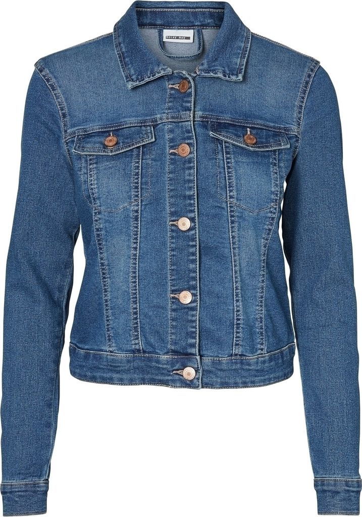Veste en jean courte Basic Denim Veste de mi-saison Stoned Image du produit 