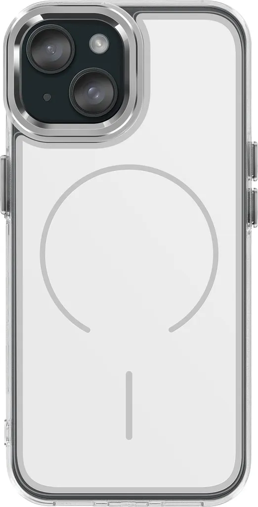 Cover iPhone 15 Avizar Bianca MagSafe: A Prova di Caduta e Bambini