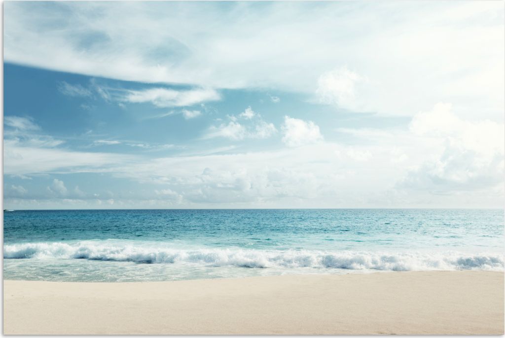 MuchoWow Poster Strand - Meer - Sommer 120x80 cm - Bilder