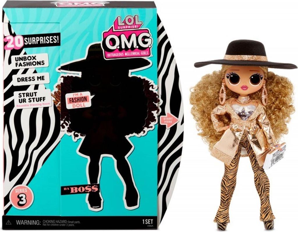 LOL Surprise OMG Seria 3 Lalka Da Boss Fashion Zdjęcie produktu 
