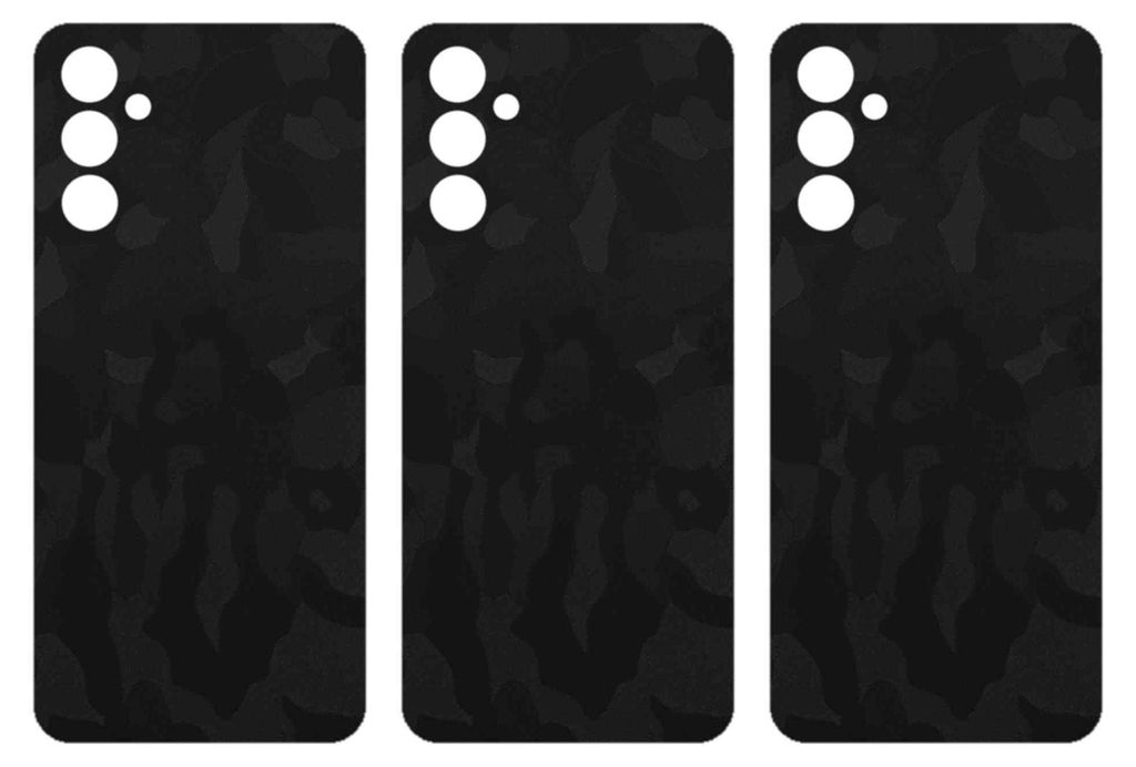 apgo Rückseite Schutzfolie, Skin, kompatibel mit Samsung Galaxy A54, Hinten Displayschutzfolie aus Vinylfolie, kratzfest, einfache Montage - Schwa...