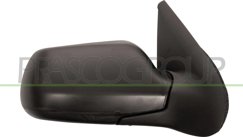 PRASCO MZ3087113 Außenspiegel Seitenspiegel Rechts für MAZDA 2 (DY) Konvex Manuell
