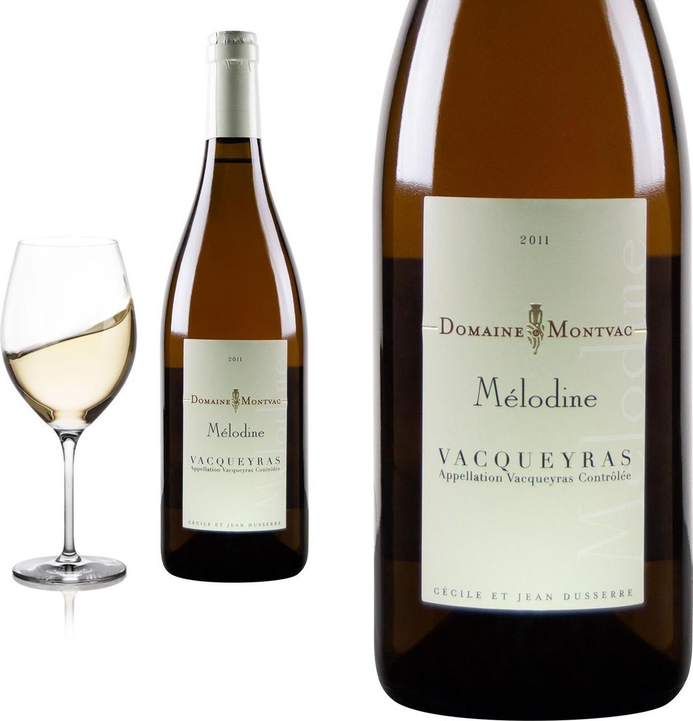 2011 Vacqueyras blanc Melodine von Domaine de Montvac - Weißwein