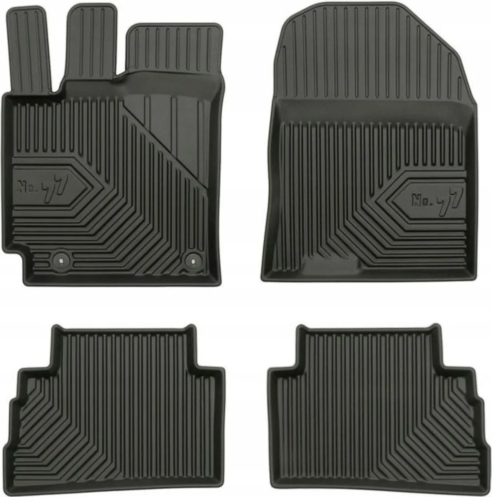 Set Tappetini Hyundai Kona 2017-23 Gomma 3D | Protezione Totale No77