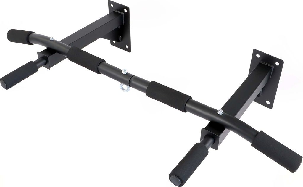 Barre De Traction Murale LUXTRI - Capacité 200 Kg, Acier Robuste, Poignées Rembourrées, Pour Tractions, Abdos, étirements