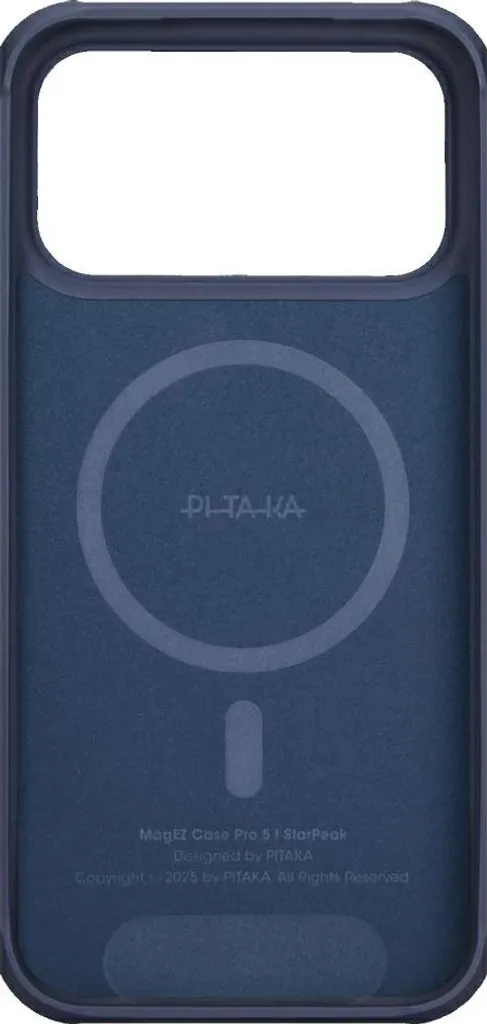 Coque iPhone 17 Pro Pitaka ProGuard – Fibre d'Aramide Bleue MagSafe - 4