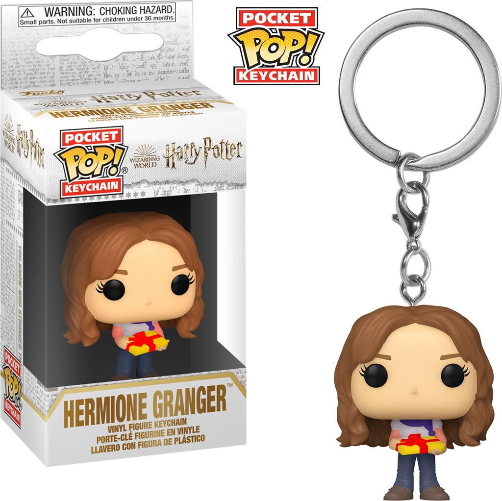 Herry Potter - Hermione Hermine Granger (Holiday) - Schlüsselanhänger Funko Pocket POP! Keychain