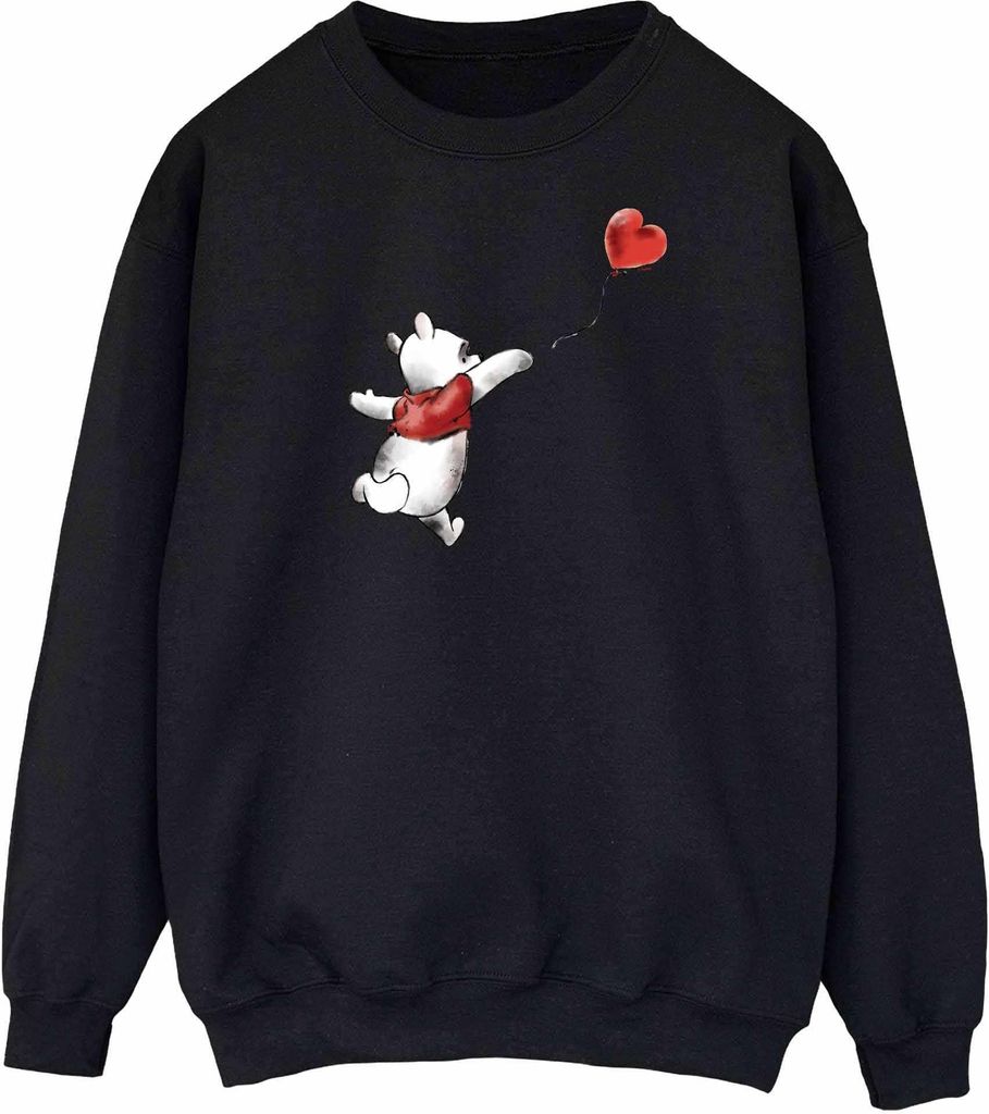 Winnie the Pooh - Sweatshirt für Herren BI1852 (XXL) (Schwarz)