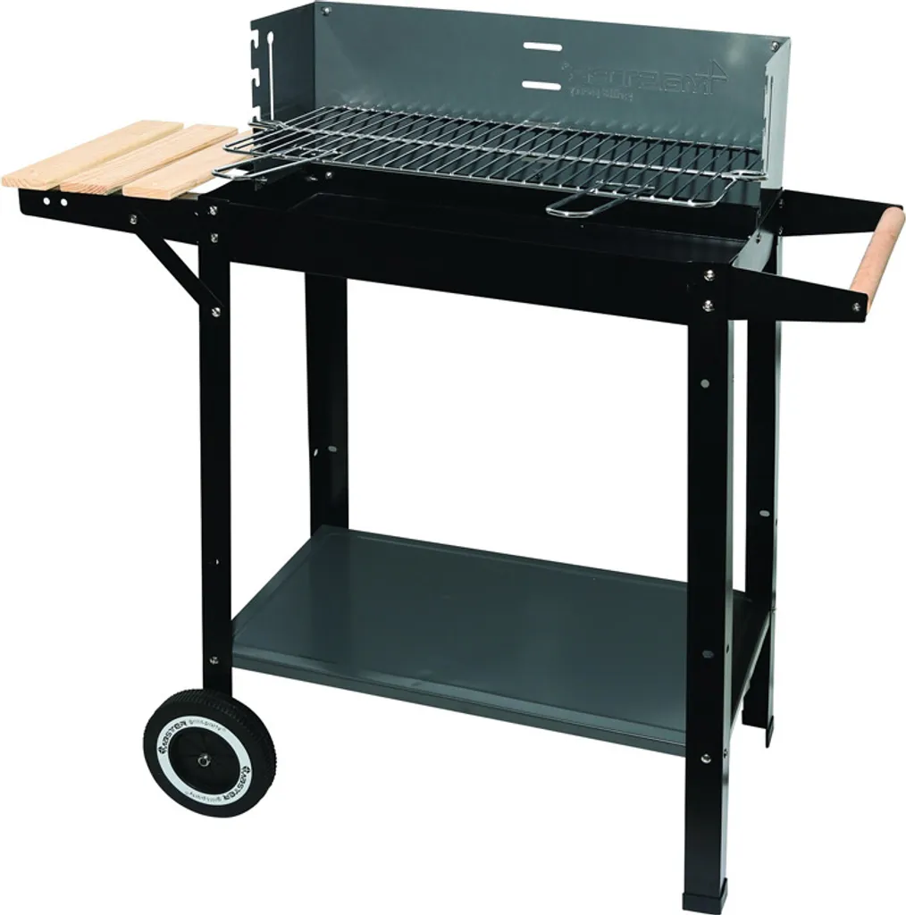 Master Grill MG 909 : Gril de jardin avec tablette latérale pratique