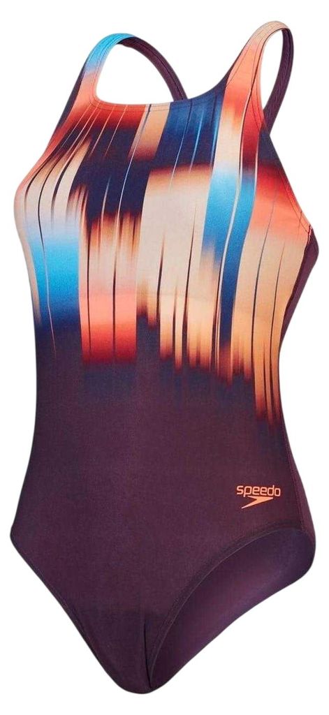 Speedo - "Medalist" Badeanzug für Damen GT16957 (36 DE) (Pflaume/Rot)