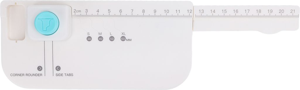 Tab Puncher für Papierhandwerk multifunktionales Dateiloch -Divider -Lochbrett 4 Größen Etiketten Scrapbooking