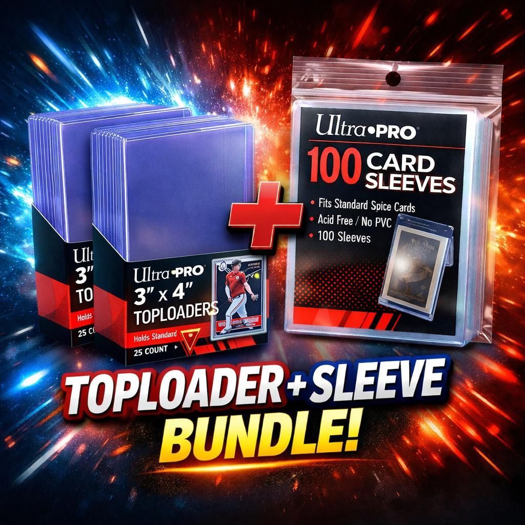 Ultra Pro Toploader 3x4 Regular + Penny Sleeves Bundle (50 Produktbild 