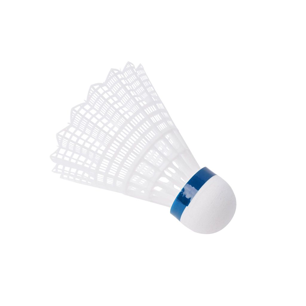 Sport-Thieme Badminton-Bälle "FlashOne", Weiß, Blau, Mittel