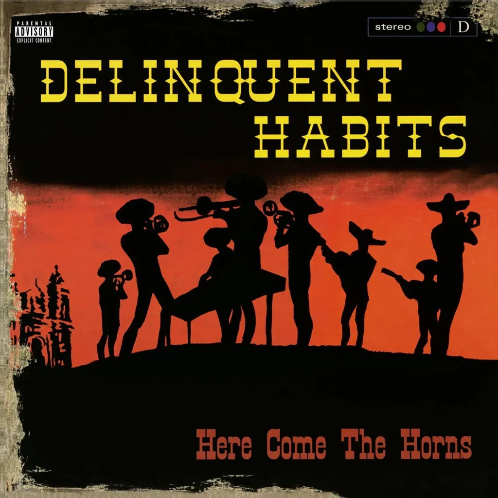 Double Vinyle Rouge 180g - Delinquent Habits Here Comes the Horns