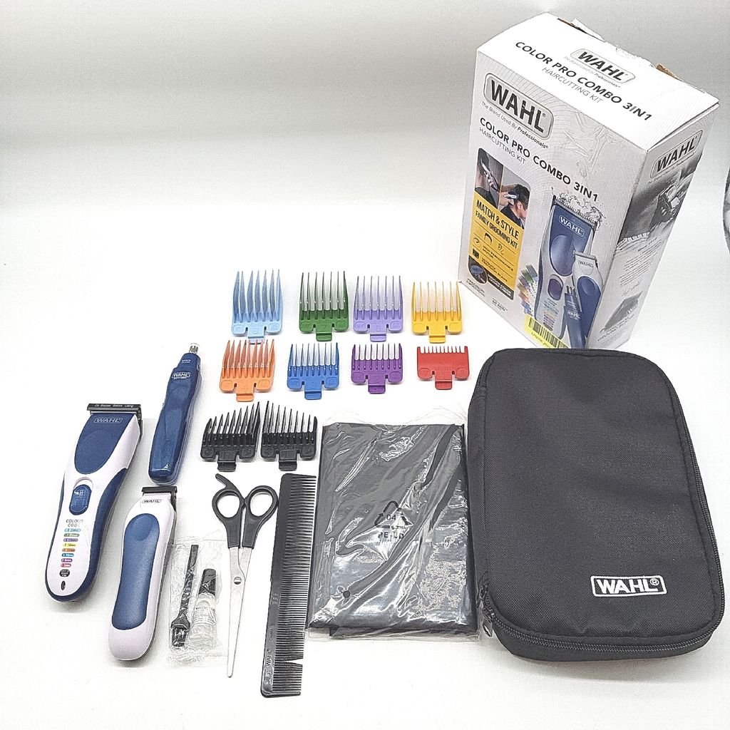 Wahl Color Pro Combo 3in1 Haarschneider für Männer Familien Haarschneideset
