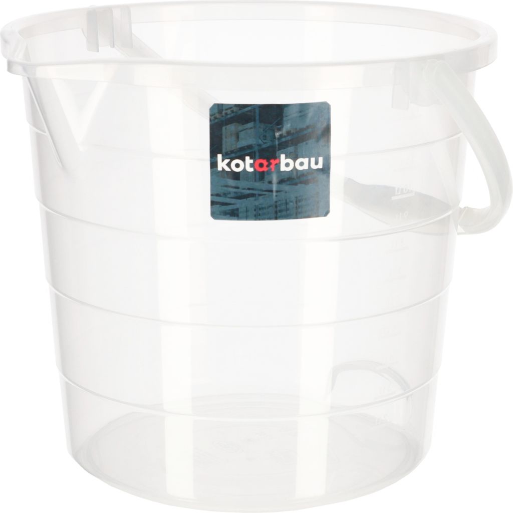 KOTARBAU® Velké průhledné vědro s výlevkou na malování pro Obrázek produktu 1