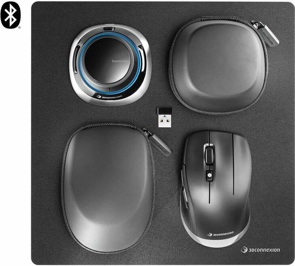 3Dconnexion SpaceMouse Wireless Kit 2 - 3D-Maus - Produktbild 